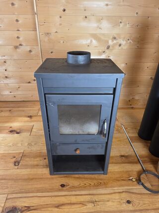 Houtkachel 10kW, Victoria, LUNA, antraciet